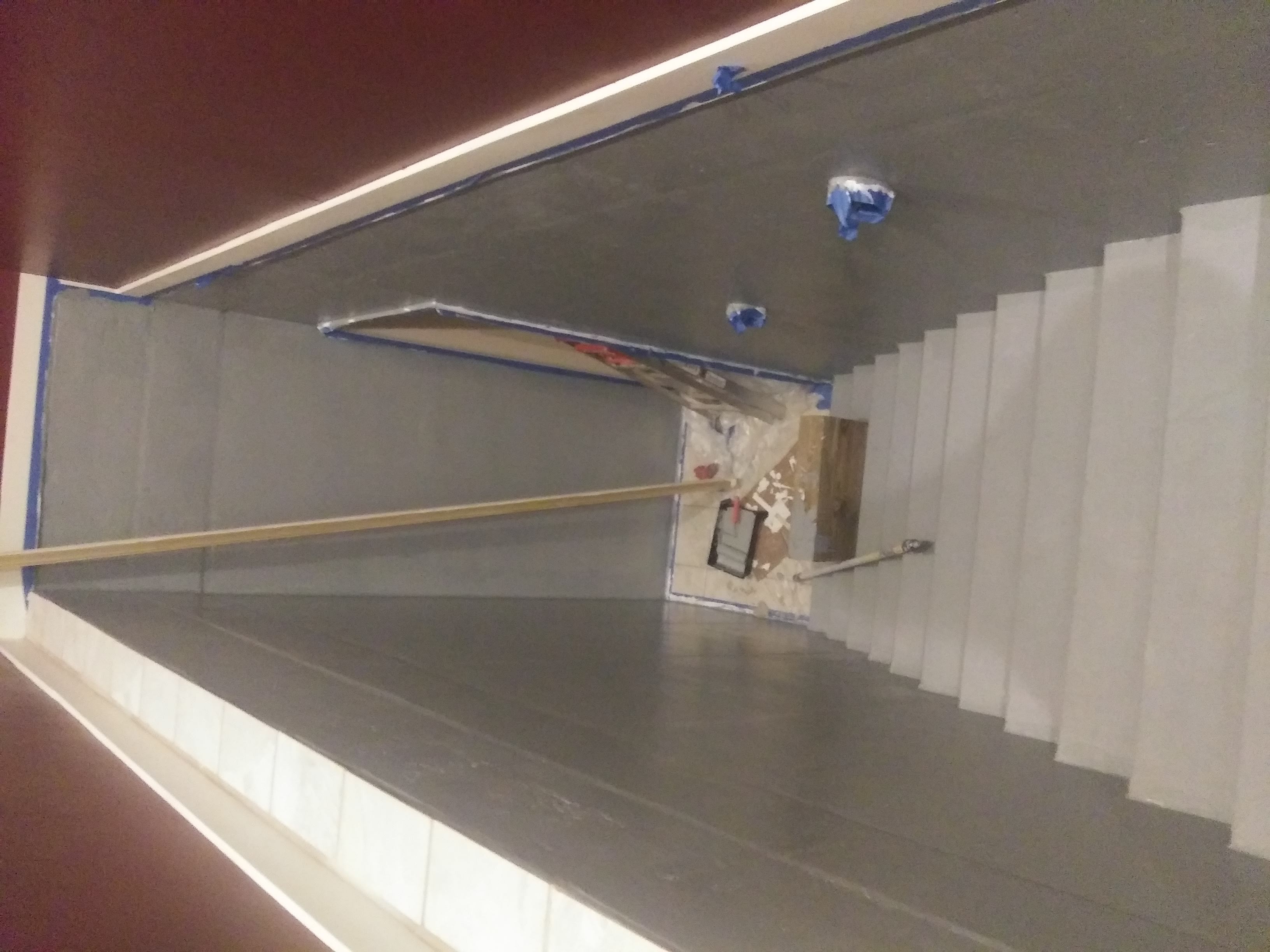 Completed stairwell remodel in Overland Park